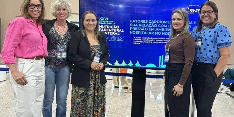 Profissional do HGP apresenta pesquisa no XXVI Congresso Brasileiro de Nutrição Parenteral e Enteral