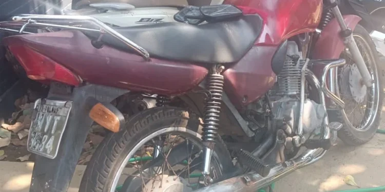 Em Palmas, Polícia Civil recupera motocicleta roubada à mão armada 