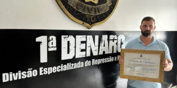 Delegado da Divisão Antidrogas da Polícia Civil é homenageado em Palmas