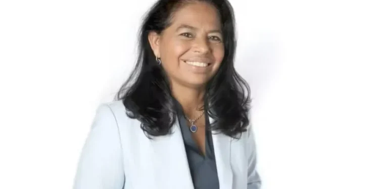 Rocío Medina Bolívar é especialista em financiamento internacional para desenvolvimento — Foto: IFAD/Francesco Manetti