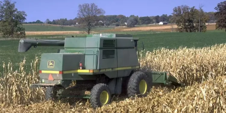 A colheita em ritmo acelerado nos EUA pressiona as cotações do milho — Foto: USDA