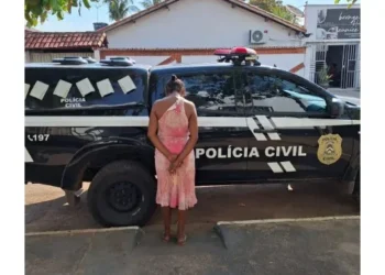 Mulher condenada a mais de 22 anos de prisão é presa pela Polícia CIvil em Alvorada Crédito -Foto -DICOM SSP TO