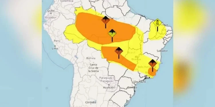 Foto: Reprodução/Inmet