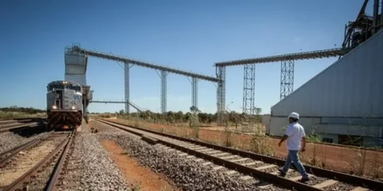 Produtos descarregados têm como destino polos agrícolas de Estados como Goiás, Minas Gerais e Mato Grosso — Foto: Globo Rural