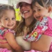 Familiares de Vini Jr. chegam à festa de Maria Flor com Virginia