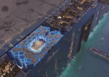 Arábia Saudita anuncia estádio futurista para a Copa do Mundo de 2034.