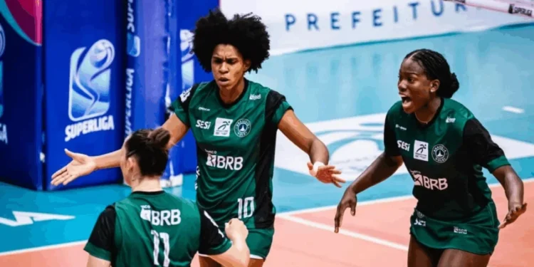 Brasília Vôlei enfrenta atual campeão da Superliga Feminina