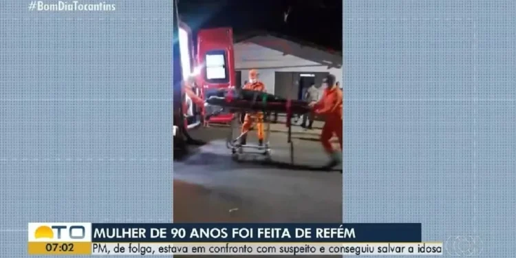 Policial de folga atira em suspeito para libertar idosa de 90 anos feita refém