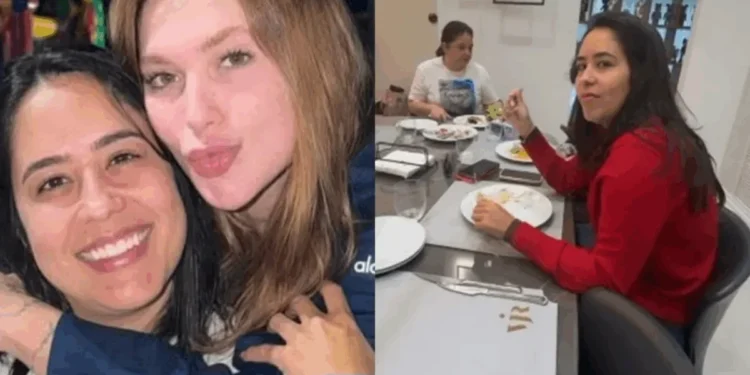 Virginia posa com irmã de Zé Felipe na mansão de Vini Jr. e web reage