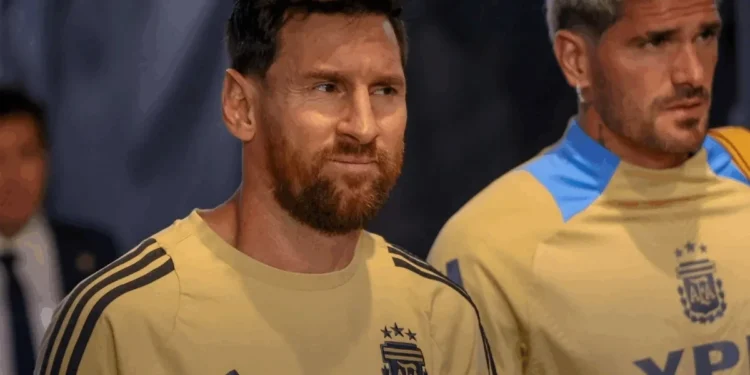 Angola paga valor milionário por amistoso contra Argentina de Messi