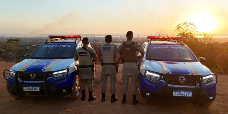 O indivíduo foi preso na região norte da Capital. - Foto: Ascom 1º BPM