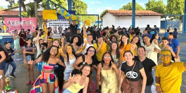 Escola promove gincana para mobilizar alunos e professores - Foto: Divulgação/Seduc/Governo do Tocantins