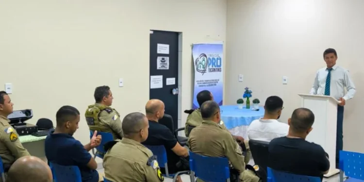 Palestra sobre o novembro azul. - Foto: Ascom 5ªCIPM