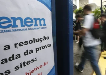 Descrição: 1º dia de provas do Enem 2025 ocorre neste domingo, 9  Crédito: Paulo Pinto/Arquivo Agência Brasil
