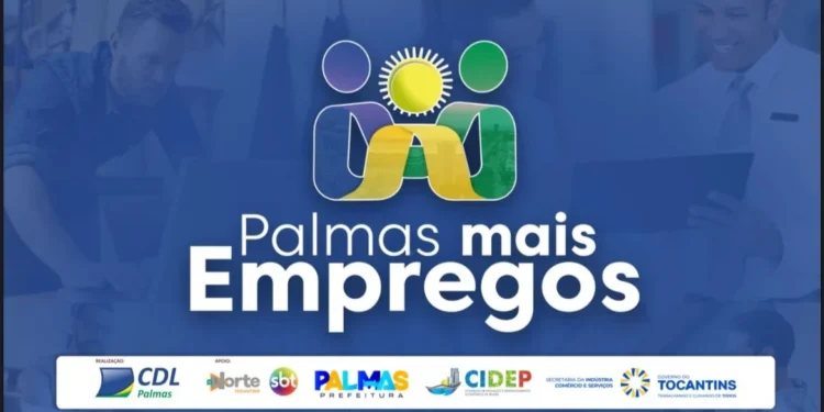 Mutirão Palmas Mais Empregos oferece vagas com salários de até R$ 18 mil