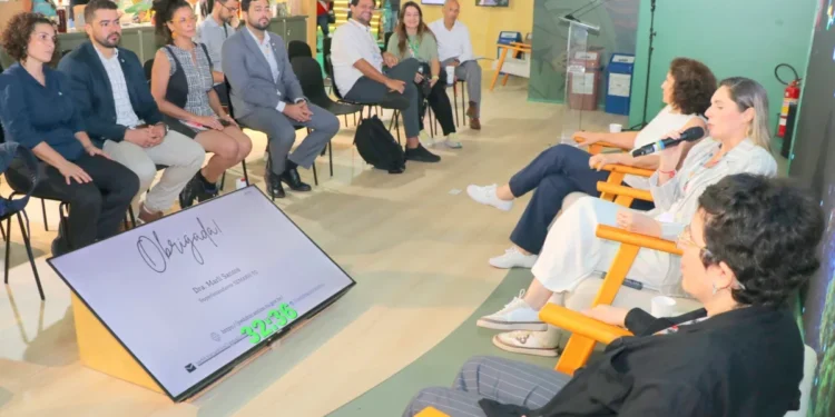 Equipe ATS participa do painel "Mecanismos de Financiamento Climático: REDD+ e Soluções Inovadoras para a Amazônia" - Nielcem Fernandes/Governo do Tocantins