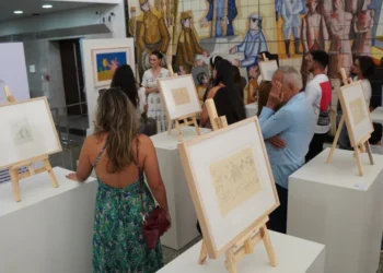 Exposição "Entre Gravuras e Traços – A arte brasileira abraça o Tocantins" celebrou a arte brasileira com obras de grandes nomes - Foto: Ademir Anjos/Governo do Tocantins