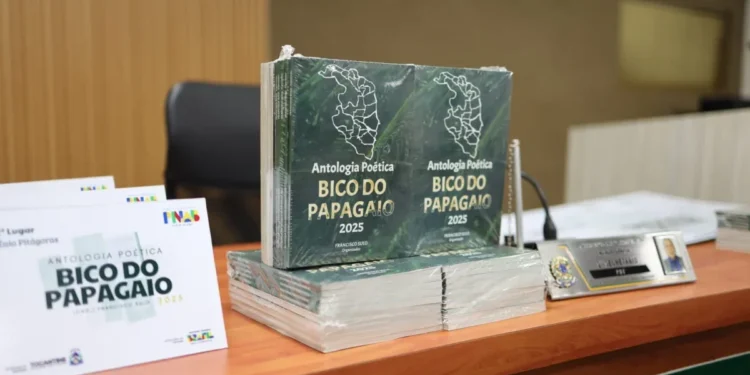 Lançamento da Antologia Poética Bico do Papagaio com Sarau e Choro será realizado nesta terça-feira, 18, em Palmas - Foto: Daniel Melo