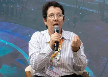 A superintendente Marli Santos apresentou a experiência do Tocantins na implementação do JREDD+.