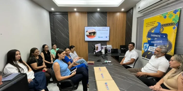 No HRPN houve reunião com a equipe diretiva e coordenações - Aldenes Lima-Governo do Tocantins