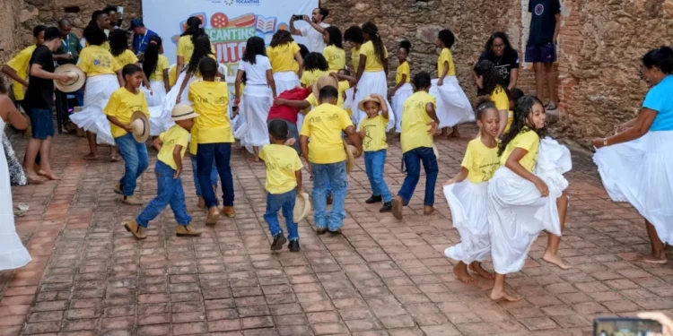 Suça foi utilizada para reforçar o pertencimento à cultura negra - Marco Antônio Gama / Governo do Tocantins