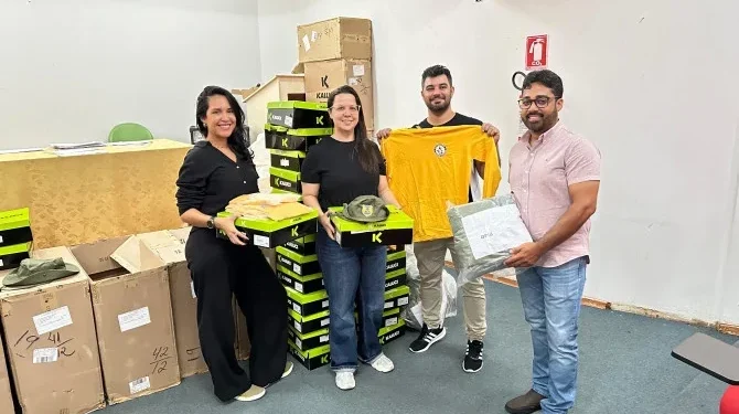 Naturatins realiza entrega de uniformes para servidores - Foto: Andréa Marques/Governo do Tocantins