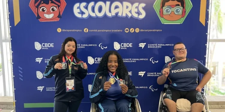 Nadadores conquistam mais três medalhas para o Tocantins no segundo dia de provas
