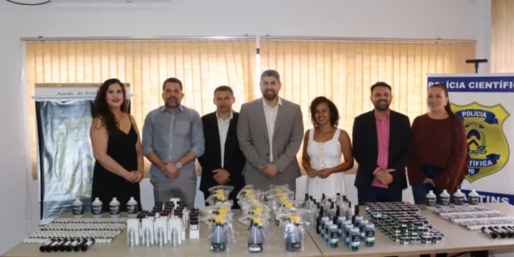 Entrega reforça o compromisso com a modernização e o fortalecimento das atividades periciais no Estado - Foto: Hiago Muniz/Governo do Tocantins