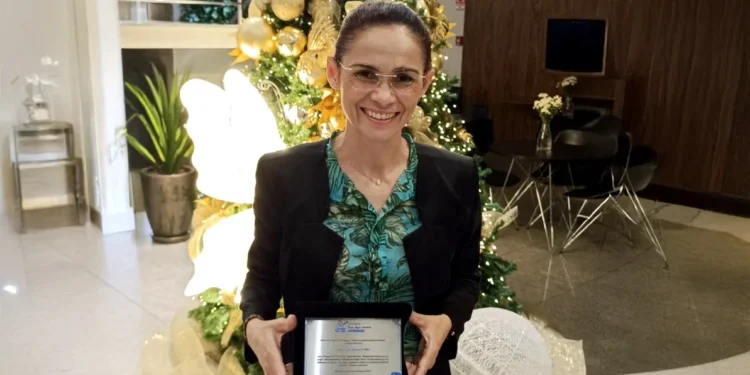 Professora Andreia Coêlho premiada em Belo Horizonte - divulgação/Seduc/Governo do Tocantins