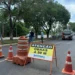 Motoristas devem ficar atentos à sinalização ao trafegarem pela Avenida NS-02, nas proximidades do Relógio das Flores - Foto Dora Maria