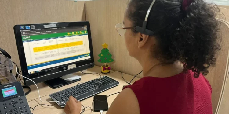 O número de telefone é utilizado pela Regulação da Semus para comunicar aos usuários sobre consultas e exames agendados na rede especializada – Foto Rodrigo Marques
