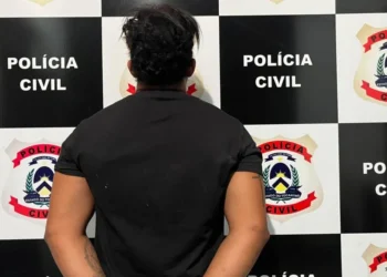 Suspeito foi localizado durante uma ação de campana realizada pela equipe da 5ª Delegacia - Foto: Divulgação PCTO