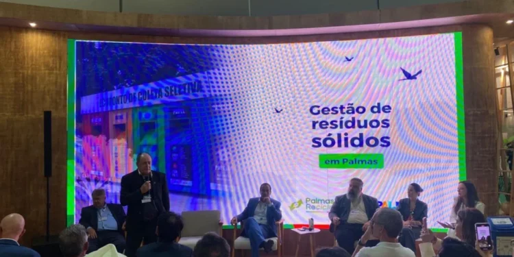 Programa Palmas Recicla foi apresentado como exemplo de gestão de resíduos sólidos na COP30 na terça-feira, 11 – Foto FMA