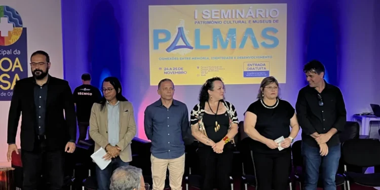 Abertura do I Seminário do Patrimônio Cultural e Museus de Palmas e (re)CONEXÕES com autoridades e representantes de órgãos culturais do Tocantins e do Ministério da Cultura / Foto: Marcelo Rodrigues/Governo do Tocantins