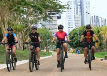 Dados do setor de estatística do Detran/TO, apontam que, de janeiro a agosto deste ano, foram registrados 56 sinistros de trânsito com ciclistas. Créditos: Félix Carneiro/Governo do Tocantins