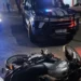 Motociclista bateu em viatura da Guarda Metropolitana de Palmas — Foto: Guarda Metropolitana/Divulgação