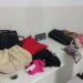 Roupas furtadas em loja de Palmas — Foto: Divulgação/Polícia Militar