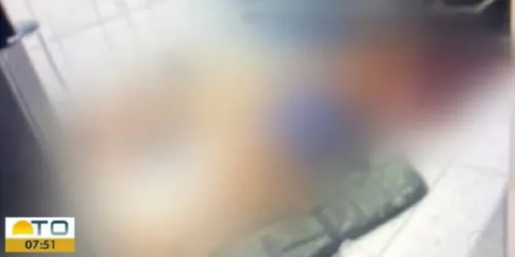 Mulher é assassinada por ex-companheiro em Arraias — Foto: TV Anhanguera/Reprodução