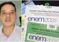 Universitário que revelou questões do Enem 2025 pagava R$ 10 por cada pergunta de pré-teste repassada a ele — Foto: Reprodução
