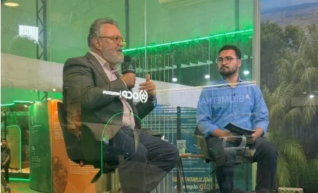 Secretário Divaldo Rezende destacou os avanços do JREDD+ durante entrevista ao Canal Rural.
Créditos: Divulgação Semarh