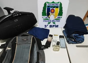 Itens furtados foram recuperados - Foto: Ascom 3º BPM