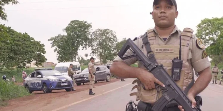 A PMTO reforçou a presença policial em regiões do Tocantins - Foto: Ascom PMTO