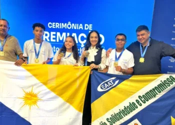 Estudantes e professores do Tocantins premiados no Maratona Tech 2025 - Foto: Divulgação/Seduc/Governo do Tocantins