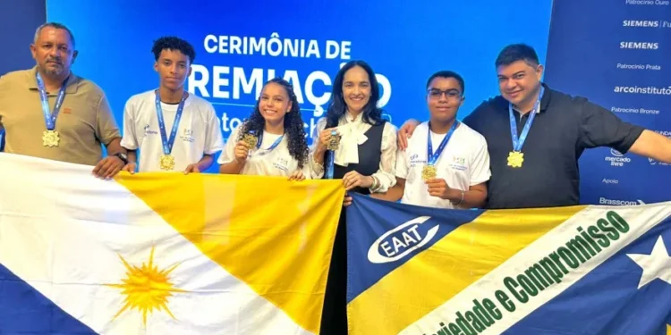 Estudantes e professores do Tocantins premiados no Maratona Tech 2025 - Foto: Divulgação/Seduc/Governo do Tocantins