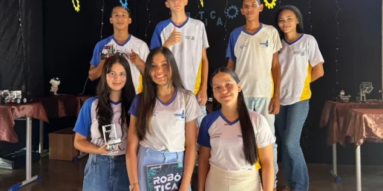 Apresentação dos projetos de robótica - Foto: Divulgação/Seduc/Governo do Tocantins fi