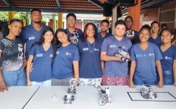 Estudantes concluem ano letivo com apresentação de material sobre robótica produzido durante o semestre letivo - Foto: Divulgação/Governo do Tocantins