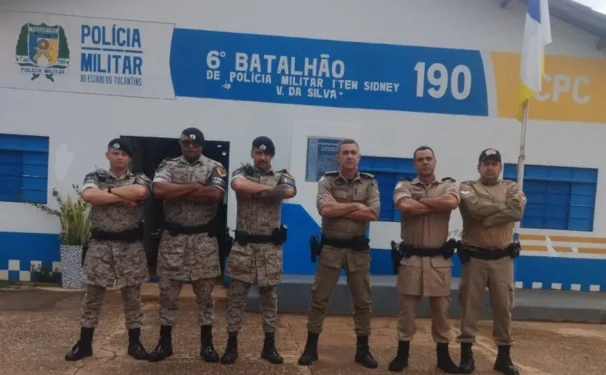 Ação rápida das equipes resultou na prisão do suspeito do crime. - Foto: Ascom PMTO