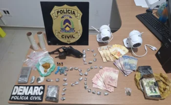 Material foi apreendido pela Polícia Civil em endereços dos suspeitos - Foto: Divulgação PCTO