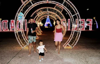 A família Castro considera a decoração nostálgica para os adultos e marcante para as crianças – Foto Flaviana OX