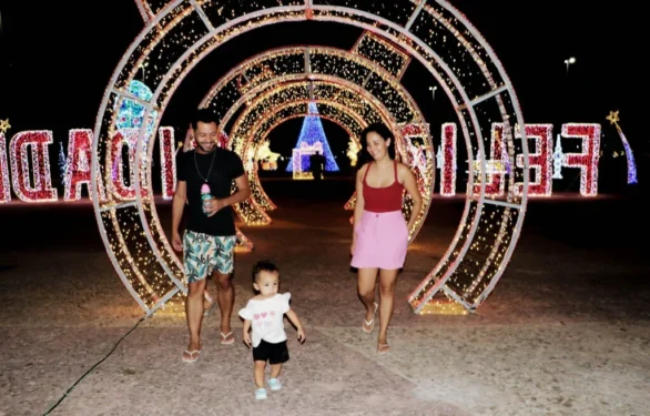 A família Castro considera a decoração nostálgica para os adultos e marcante para as crianças – Foto Flaviana OX